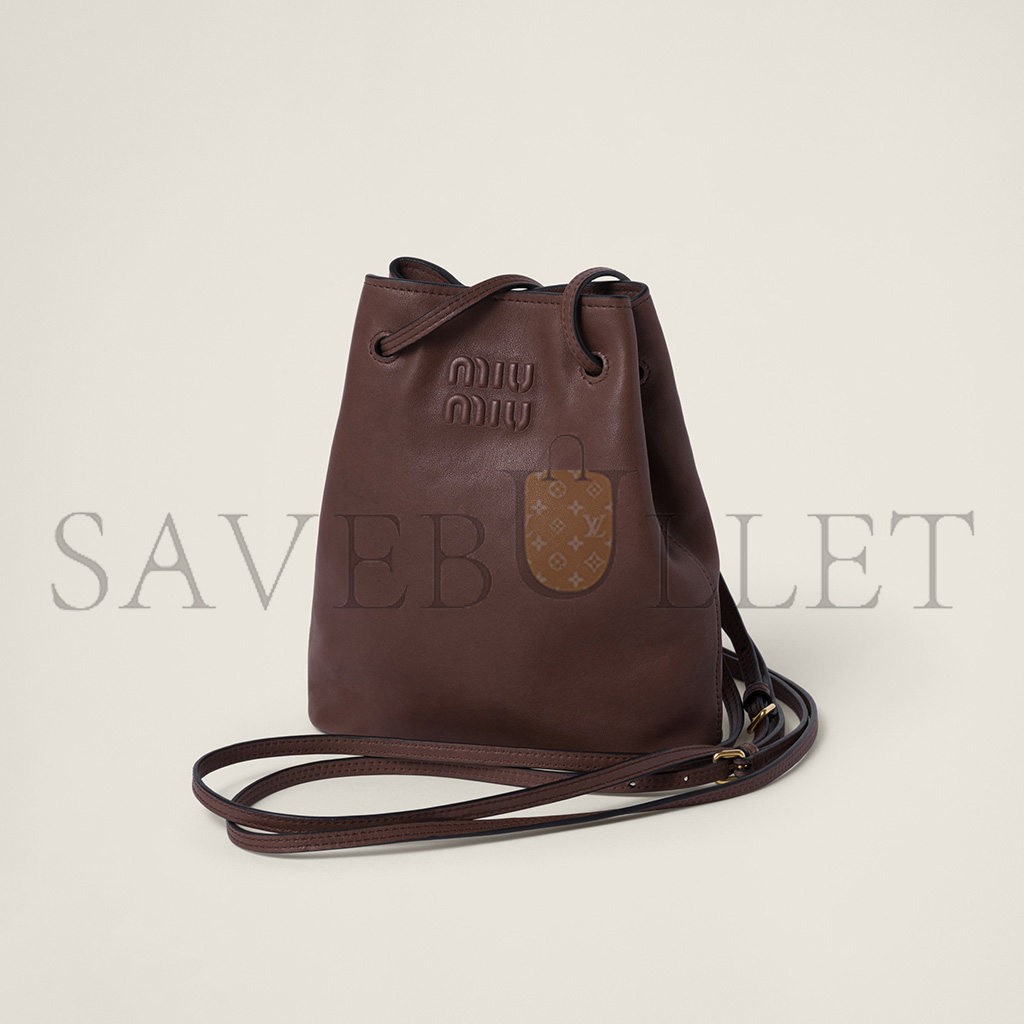 MIU MIU NAPPA LEATHER MINI-BAG 5NF460 (17*14*6cm)